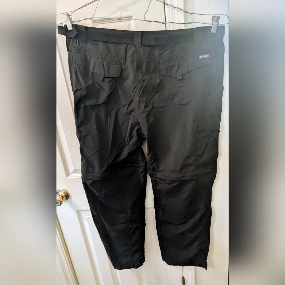 Columbia Men's Black Silver Ridge Utility Convertible Pants - Picture 6 of 6